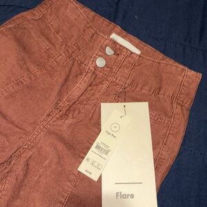 Brow flared jean size 00